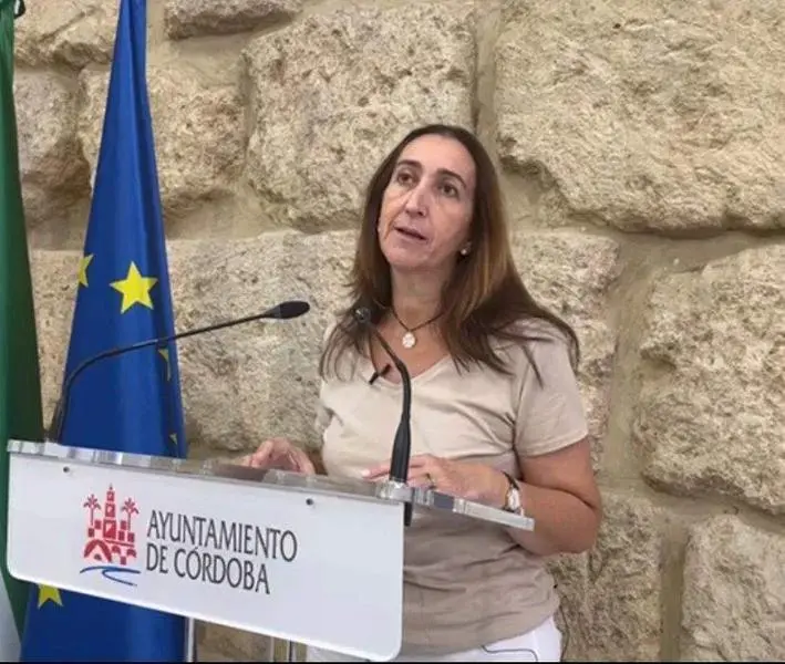 La portavoz de VOX en el Ayuntamiento de C&oacute;rdoba, Paula Badanelli