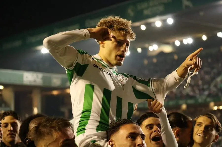 La celebraci&oacute;n del segundo gol del C&oacute;rdoba