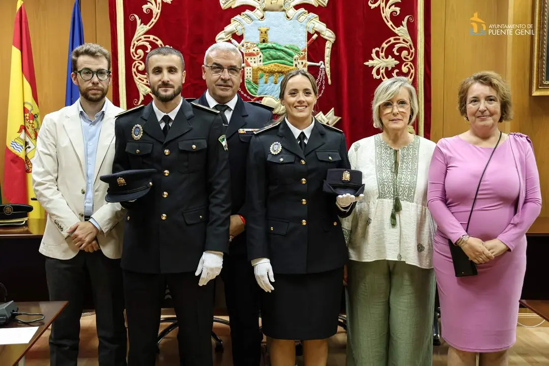 Toma posesi&oacute;n dos nuevos polic&iacute;as locales Puente Genil