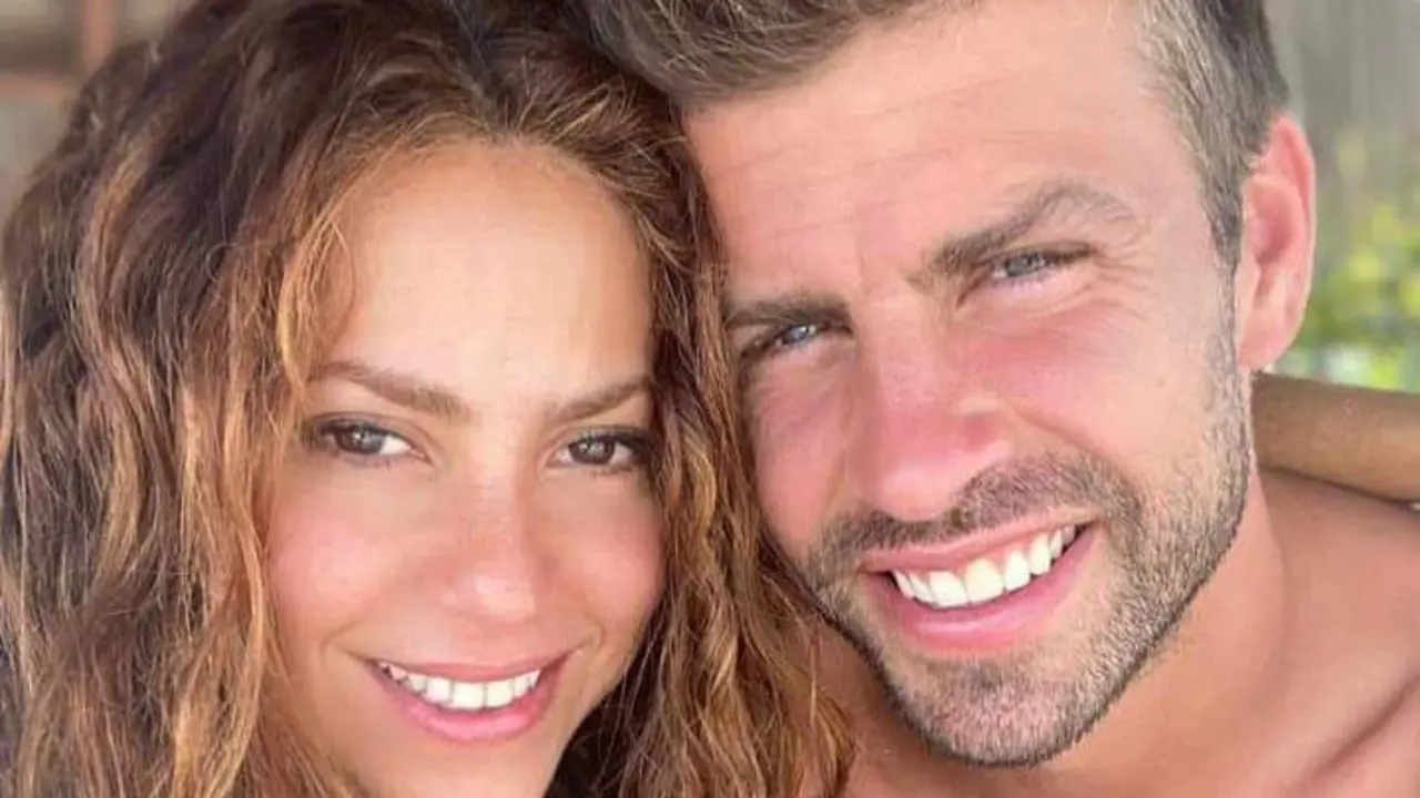 Piqu&eacute; y Shakira en una publicaci&oacute;n en sus redes
