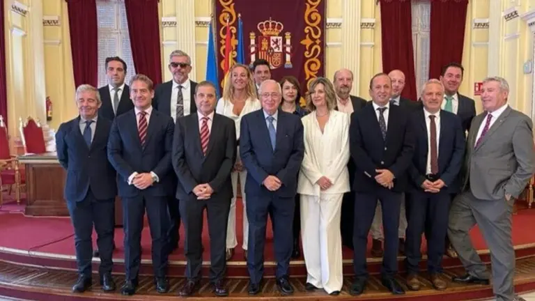Encuentro de las organizaciones de empresarios de Melilla y Ceuta en la recepci&oacute;n que les ofreci&oacute; el presidente Imbroda en 2024. - GOBIERNO DE MELILLA | EP