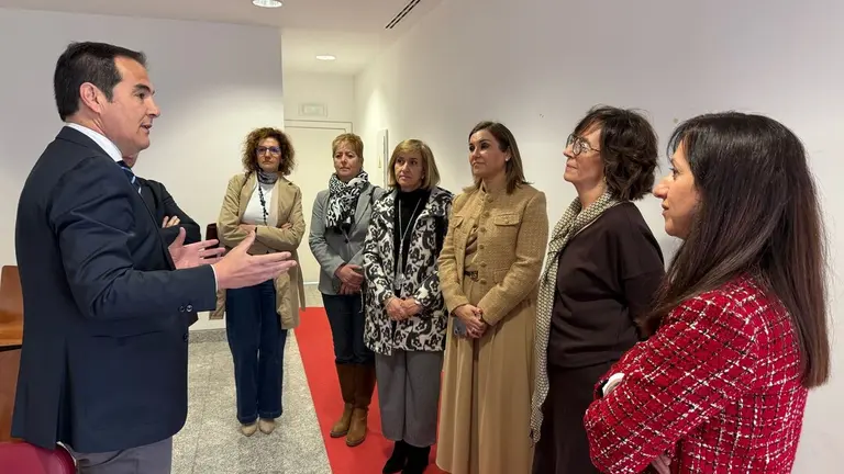 Visita juzgados Pe&ntilde;arroya-Pueblonuevo